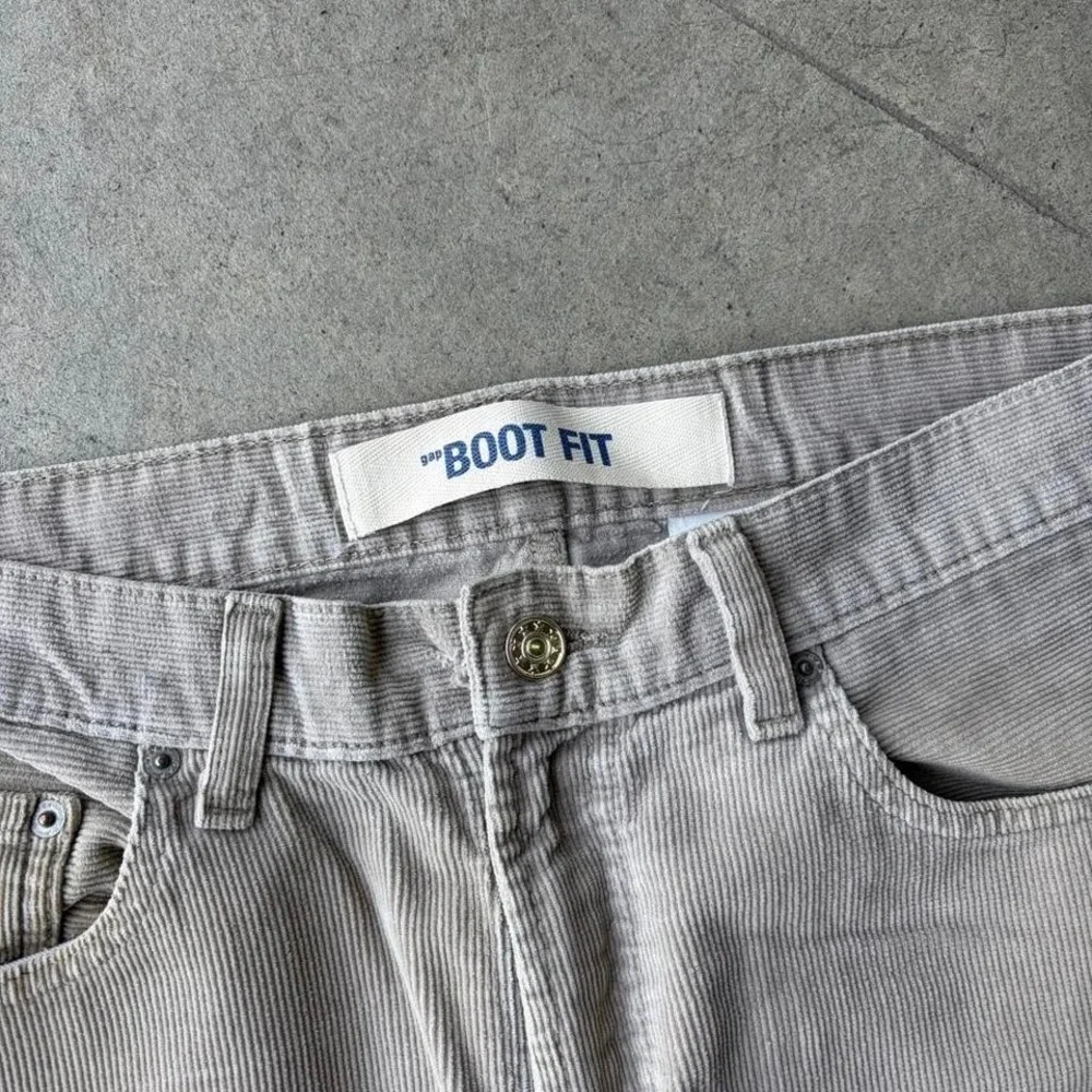 2000s‎ gap cordorouy bootcut trousers